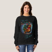 Sweatshirt Merry Fishmas 347 (Devant entier)