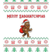 Sweatshirt Merry Sasquatchmas Ugly Christmas Pattern