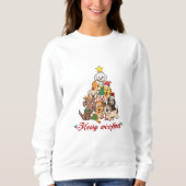 Sweatshirt Merry Woofmas (Devant)