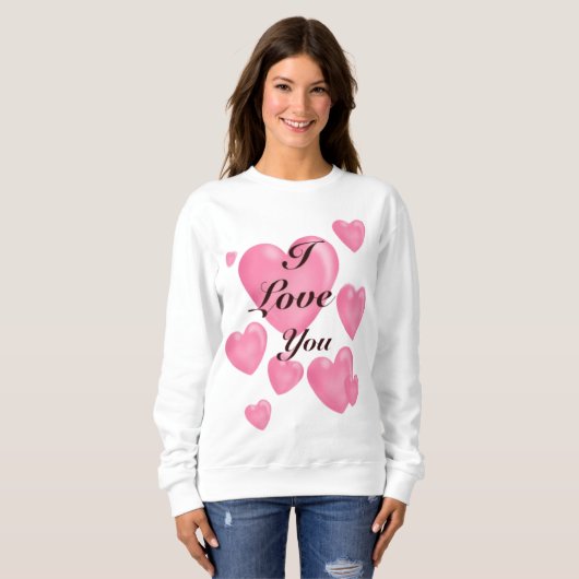 Sweatshirt Merveilleuse belle manche longue (Devant entier)