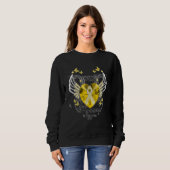 Sweatshirt Mes Ailes Devront Attendre Mon Histoire N'Est Pas  (Devant entier)
