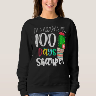 Sweatshirt Mes étudiants sont 100 Jours de Cactus Sharper 100