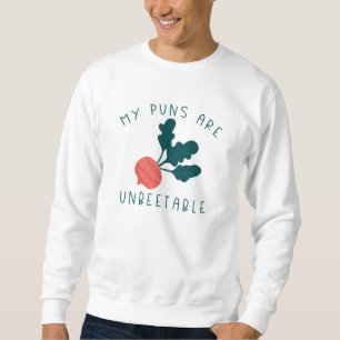Sweatshirt Mes jeux de mots sont imbattables