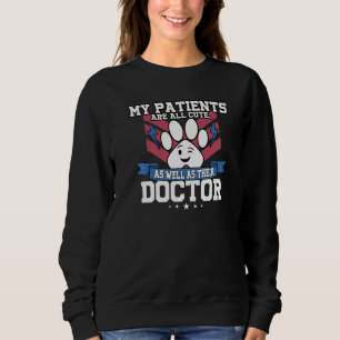 Sweatshirt Mes patients sont tous mignons ainsi que leur doct