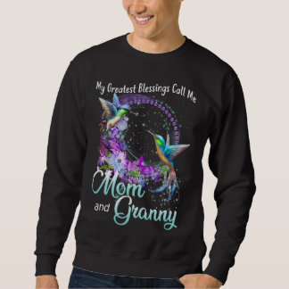 Sweatshirt Mes Plus Grandes Bénédictions M'Appelent Maman Et