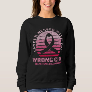 Sweatshirt Messagé Avec La Mauvaise Sensibilisation De La Fil