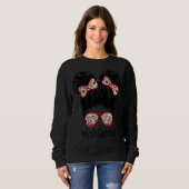 Sweatshirt Messy Bun Lab Queen Lab Week 2022 Laboratoire Tech (Devant entier)
