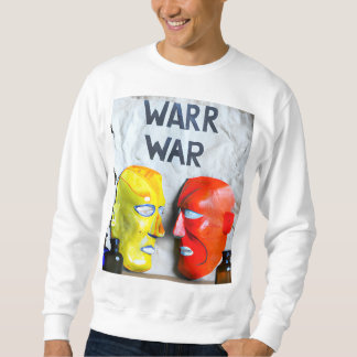 sweatshirt met aangezicht