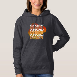 Sweatshirt met Design-kapuche