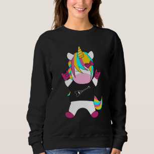 Sweatshirt Metal unicorn