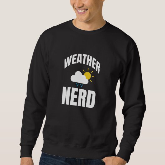 Sweatshirt Meterologue de Weather (Devant)