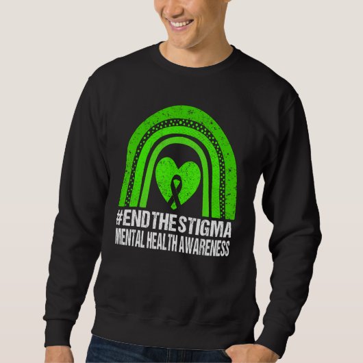 Sweatshirt Mettre fin à la stigmatisation de la santé mentale (Devant)