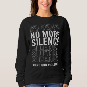 Sweatshirt Mettre fin à la violence d'armes Porter Orange Day