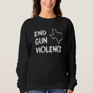 Sweatshirt Mettre fin à la violence des armes à feu Assez Arr