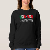 Sweatshirt Mexican Peruvian Flag Mexico Peru  (Devant)
