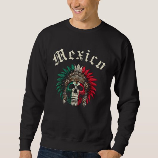 Sweatshirt Mexique Aztèque (Devant)