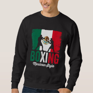 Sweatshirt Mexique Boxer Tradition Mexicaine De Boxe
