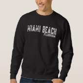 Sweatshirt Miami Beach (Devant)