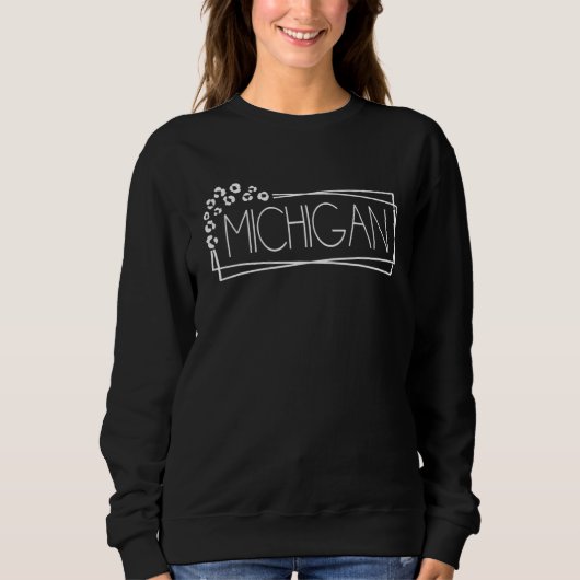 Sweatshirt Michigan État américain (Devant)