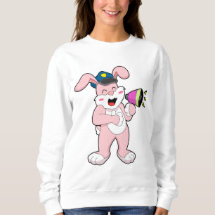 Sweatshirt Microphone de l'officier de police de Rabbit