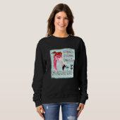 Sweatshirt Middle School Teaching Is Flamazing Flamingo Amaz (Devant entier)