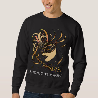Sweatshirt Midnight Magic Élégant Mascarade 2026
