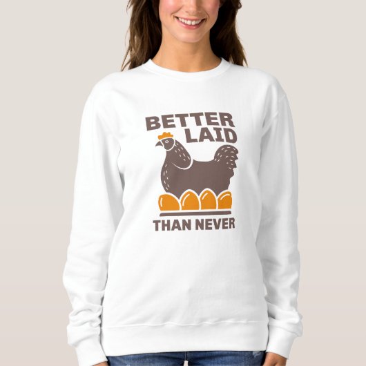 Sweatshirt Mieux Posé Que Jamais (Devant)