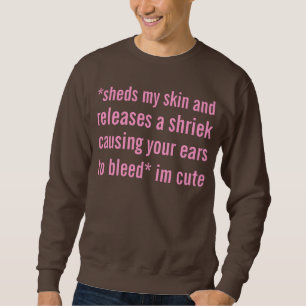 Sweatshirt mignon
