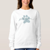 Sweatshirt mignon de Dog Mama (Devant)