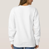 Sweatshirt mignon de Snowman : "La neige a beaucou (Dos)