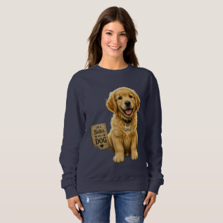 Sweatshirt Mignon Pull Customisé pour Amoureux de Chien Retri