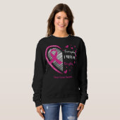 Sweatshirt Mignonne Amour Mémoire Fille Rose| Cadeau Tee (Devant entier)
