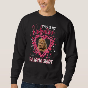 Sweatshirt Mignonne C'Est Mon Pajama Valentine Shar Pei Chien