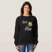 Sweatshirt Mignonne conception de la Saint-Valentin Bee Mine (Devant entier)