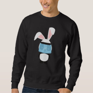 Sweatshirt Mignonne Ennuyé Panda Bunny Funny Quarantaine Hume