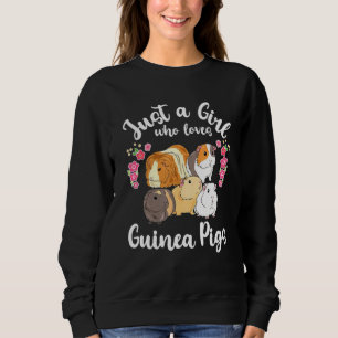 Sweatshirt Mignonne Guinée Pig Maman Femmes Vêtements de fill
