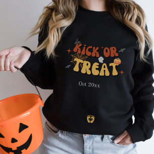 Sweatshirt Mignonne Halloween Baby Faire-part Grossesse Année