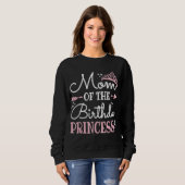 Sweatshirt Mignonne Maman De L'Anniversaire Princesse Drôle M (Devant entier)
