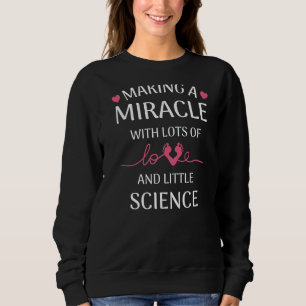 Sweatshirt Mignonne mère porteuse Fertilisation Embryo Transf