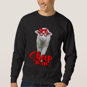 Sweatshirt Mignonne Mouton Maman Fermier Motheru2019s Day