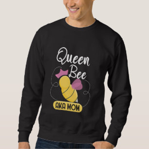 Sweatshirt Mignonne Reine Bee Aka Maman Moms Bee