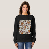 Sweatshirt Mignonne Sloth Bébé Avec Maman Scoop (Devant entier)