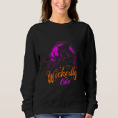 Sweatshirt Mignonnement Méchant | ExDesigner | Halloween (Devant)