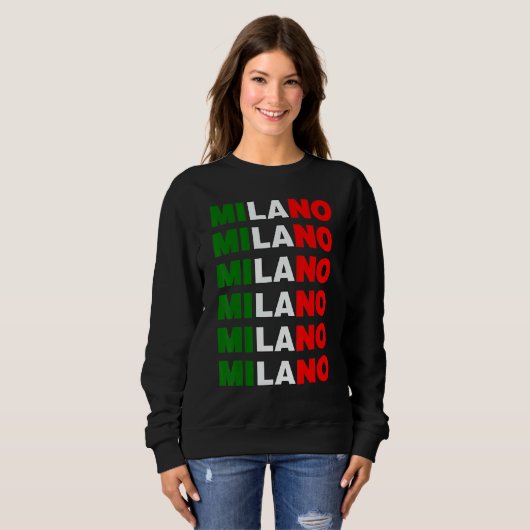 Sweatshirt Milano Italy (Devant entier)