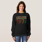 Sweatshirt Millésime 1976. (Devant entier)
