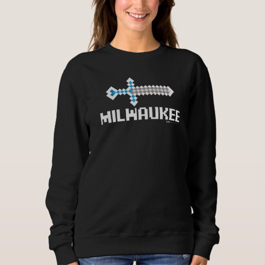 Sweatshirt Milwaukee 8 bits Gamer City 1 (Devant)