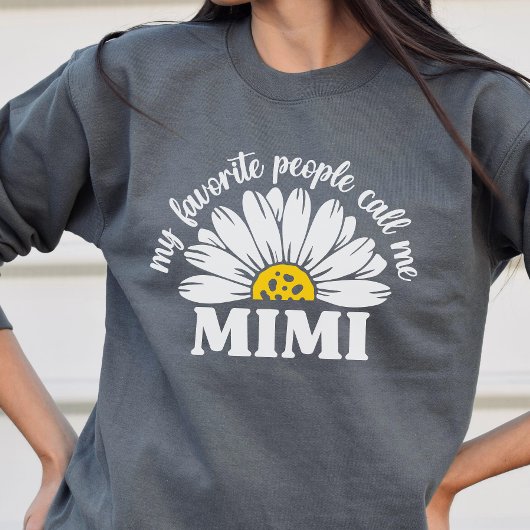 Sweatshirt MiMi, cadeau pour grand-mère