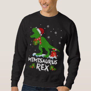 Sweatshirt Mimisaurus Santa Chapeau de Noël Pyjama de la fami