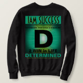 SWEATSHIRT MINDSET GAGNANTS (Design dos)