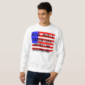 Sweatshirt mini nom australien sur le merle de bleu de (Devant entier)
